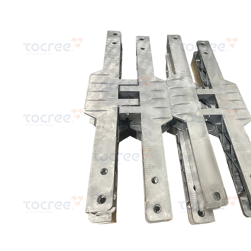 Bahagian Bingkai Auto Aloi Aluminium